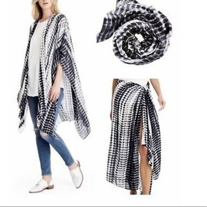 Michael Stars ruana/scarf/sarong